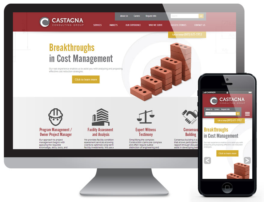 Castagna Responsive Website
